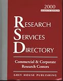 Review Grey House Publishing  / Research Services Directory, 1999/2000