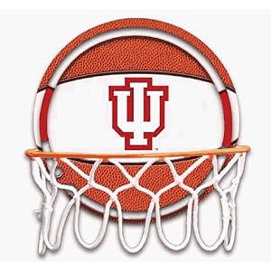 PTC Intl 13085 Indiana Hoosiers Pebble Basketball Hoop