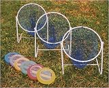 Gym And Outdoor Games Toss And Catch Games Disc Golf Adjustable Hi Lo Disc Golf Sets - Low Disc Targets - Set 3 - Pack