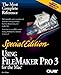 Books : Using Filemaker Pro 3 for the Mac (Using ... (Que))