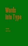 Words into Type (3rd Edition)