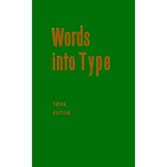 Words into Type (3rd Edition)