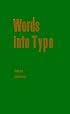 Words into Type (3rd Edition)