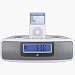 GPX GPX CI3807 AM FM Digital Display Clock Radio with Docking and Recharging for iPod with Apple Certified Connector - CI3807WH