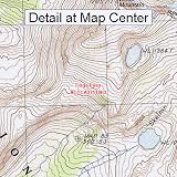 USGS Topographic Quadrangle Map - Tioga Pass, California (Folded/Waterproof)