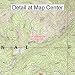 USGS Topographic Quadrangle Map - Scurvy Mountain, Idaho (Folded/Waterproof)