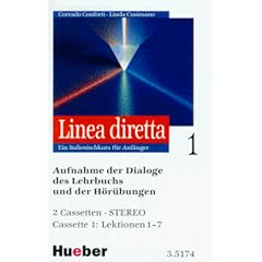 Linea diretta 1: Linea diretta, 2 Cassetten zum Lehrbuch: Ein Italienischkurs f�r Anf�nger. Aufnahme der Dialoge des Lehrbuch und der H�r�bungen. Gesamtlaufzeit 85 Minuten