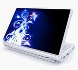 Electric Flower Design Skin Cover Decal Sticker for Acer (Aspire ONE) 10.1 inch KAV10 Netbook Laptop