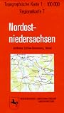 Produkt-Bild: Topographische Sonderkarten Niedersachsen. Sonderblattschnitte auf der Grundlage der amtlichen topographischen Karten, meistens gr&ouml;sseres ... L&uuml;chow-Dannenberg, Uelzen, L&uuml;neburg: CR 7