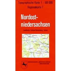 Topographische Sonderkarten Niedersachsen. Sonderblattschnitte auf der Grundlage der amtlichen topographischen Karten, meistens gr�sseres ... L�chow-Dannenberg, Uelzen, L�neburg: CR 7