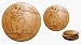 CAMIC Designs DOG009C4T Laser-Etched Maltese Dog Set of 4 Coasters & Matching Trivet