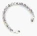 Fashion Alert ID Tags B-58 - Silver Foil Bracelet