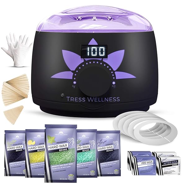 Home Waxing Kit Wax Warmer Hair Removal Waxing Kit Professional