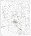 LAMINATED State of Arizona ZIP Code Map wall sized print by WorkingMaps, Measured in inches 41x45
