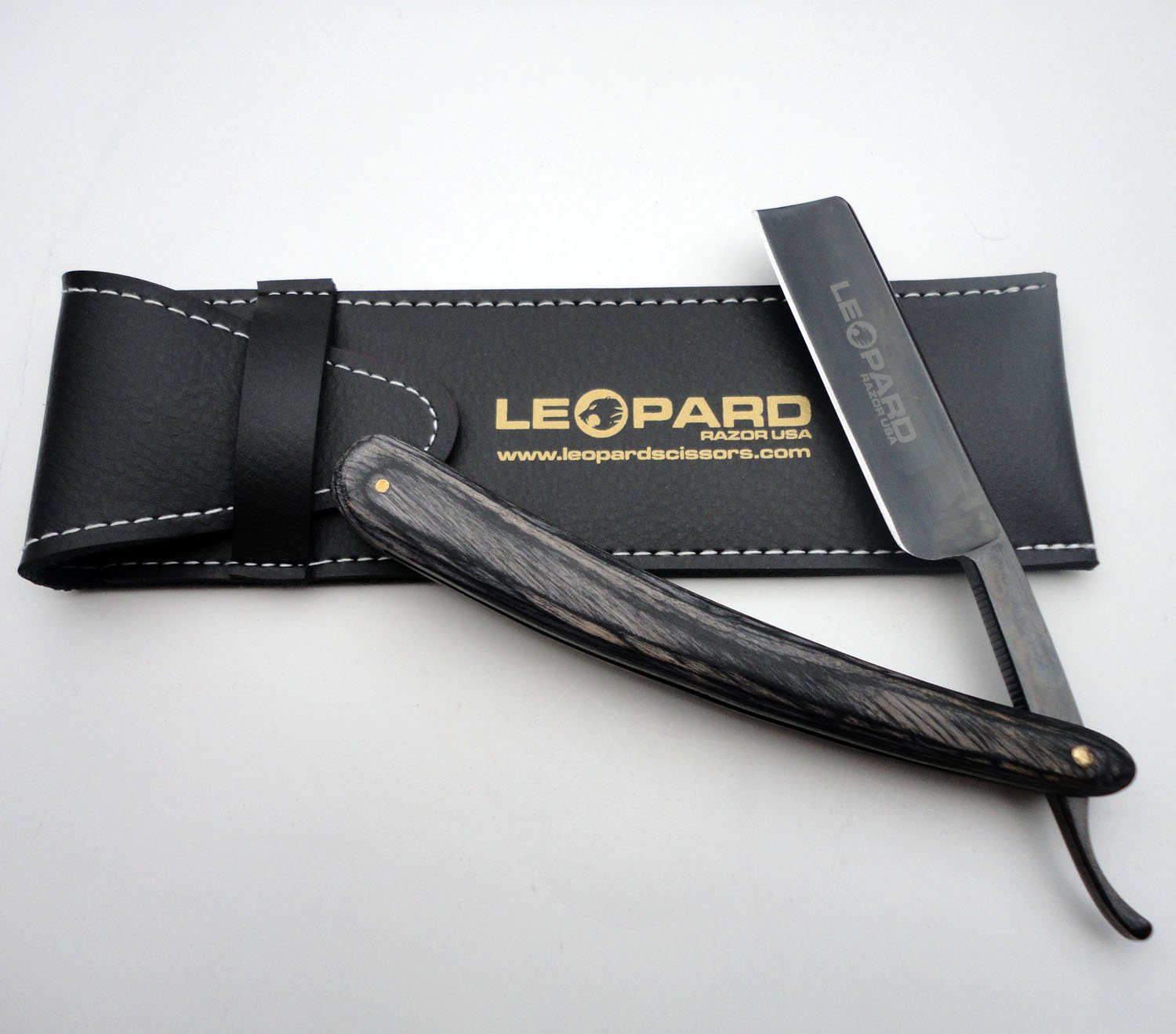 Shave Ready Vintage Straight Cut Throat Shaving Razor Carbon Steel Open