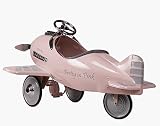 American-retro Pretty In Pink Pedal Airplane