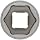 Wera Zyklop 8790 HMA 1/4" Socket, Hex head 12mm x Length 23mm