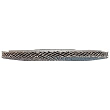 Merit Powerflex Contoured Abrasive Flap Disc, Type 29, Threaded Hole, Aluminum Backing, Zirconia Alumina