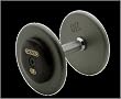 Ivanko Dumbbell Set 5-100 lb Machined Plates
