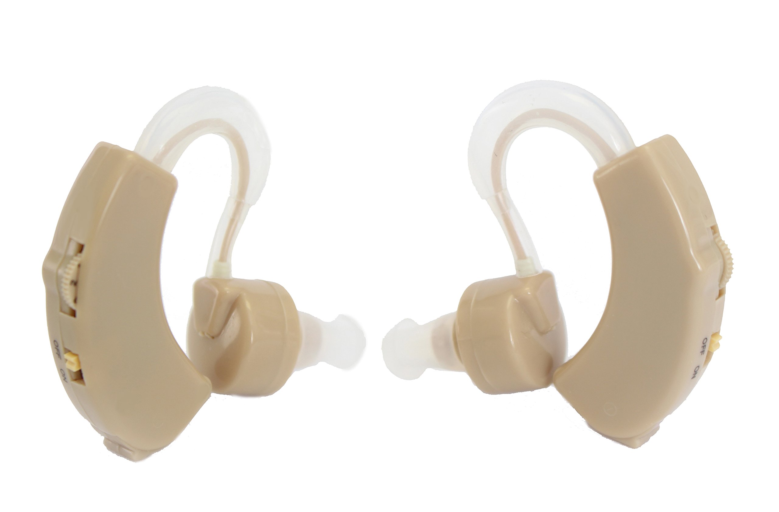 Best Hearing Amplifier Aids SET 2 Behind EAR Digital Voice Device