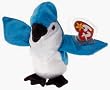 Ty Beanie Babies - Rocket the Blue Jay