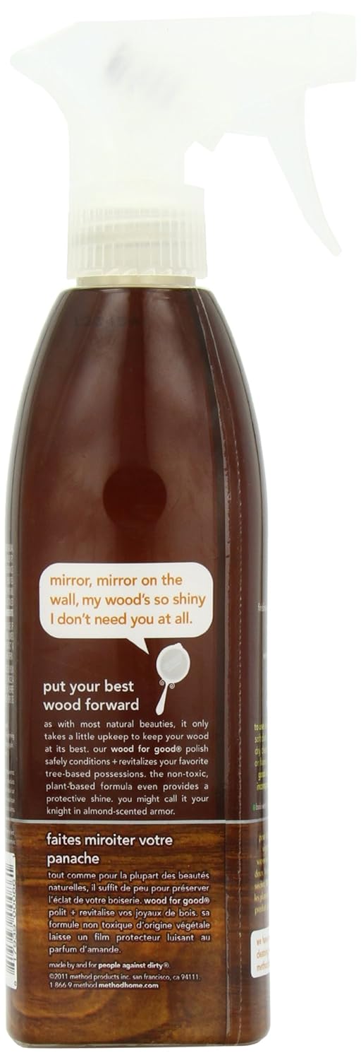 Amazon.com: Method Wood for Good Cleaner, Almond, 12 Ounce (Pack ... Amazon.com: Method Wood for Good Cleaner, Almond, 12 Ounce (Pack ...