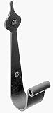 AB2BQ - Acorn Spear Early American Clothes / Utility Hook - Black Iron
