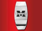 University of Michigan - Money Clip & Credit Card Holder - Laser Engraved