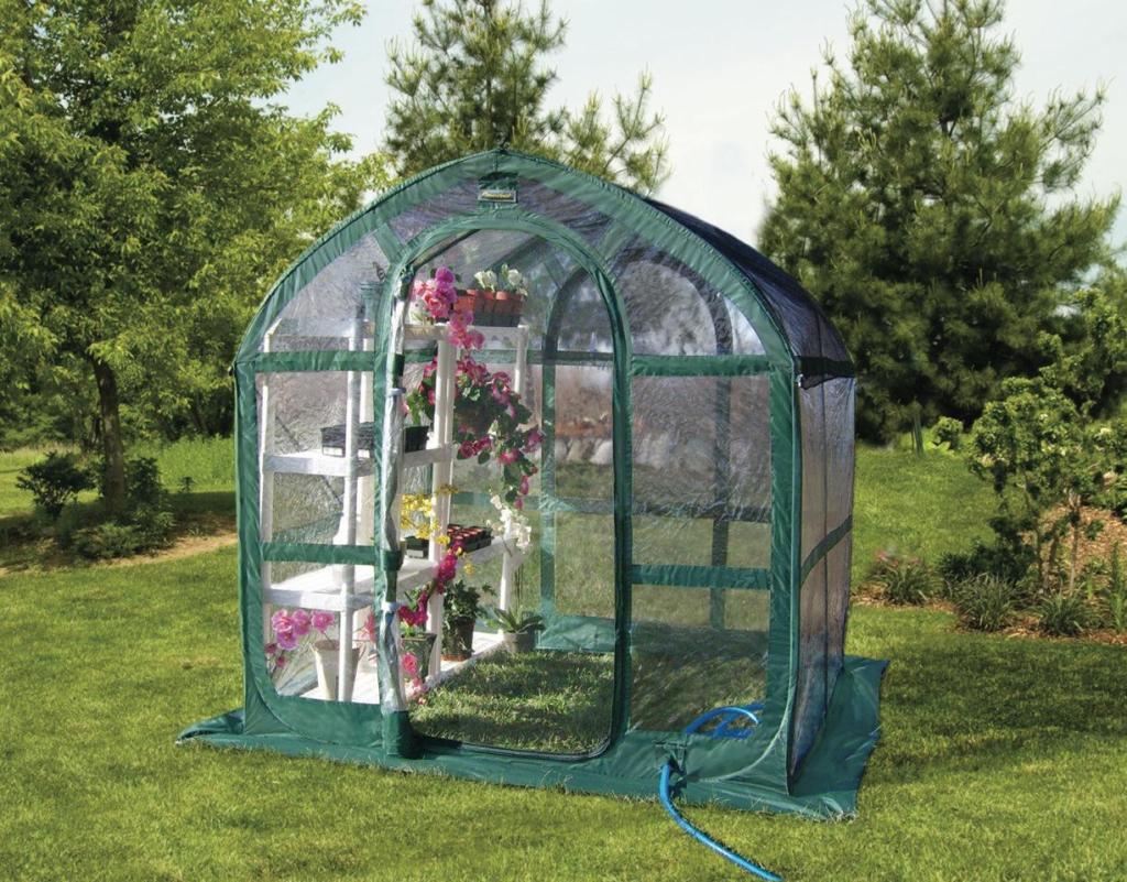 Flower House FHSP300CL SpringHouse Greenhouse, Clear