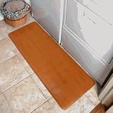 Anti Fatigue Floor Mat - 18x48 - Oak Finish (Oak Wood) (.50"H x 18"W x 48"D)
