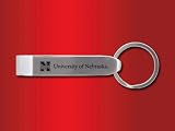 University of Nebraska - Bottle Opener Keychain - Laser Engraved