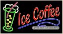 Ice Coffee Neon Sign (20"H x 37"L x 3"D)