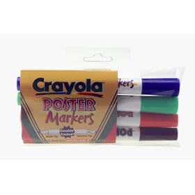 Crayola® Washable Poster Markers - 4 Ct. by