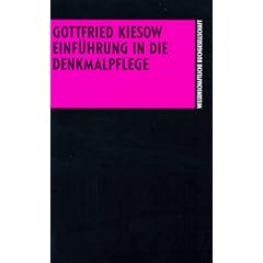 Einf�hrung in die Denkmalpflege