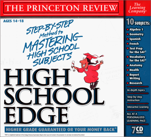 The Princeton Review HIGH SCHOOL EDGE 7CD Set. Ages 14-18