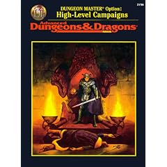 Dungeon Master Option: High-Level Campaigns (Advanced Dungeons & Dragons, 2nd Edition: Rulebook/2156)