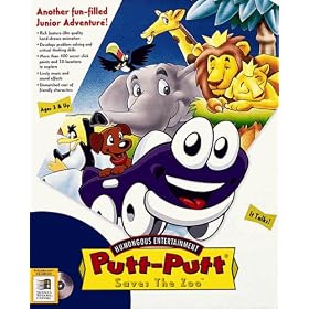 Click here to buy Putt-Putt Saves the Zoo by Humongous.