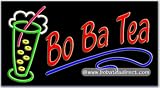Bo Ba Tea Neon Sign (20H x 37L x 3D)