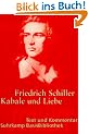 Kabale und Liebe: Ein b�rgerliches Trauerspiel: Ein b�rgerliches Trauerspiel. Text und Kommentar (Suhrkamp BasisBibliothek)