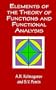 Elements of the Theory of Functions and Functional Analysis (Dover Books on Mathematics)