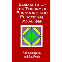 Elements of the Theory of Functions and Functional Analysis (Dover Books on Mathematics)