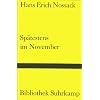 Sp�testens im November: Roman (Bibliothek Suhrkamp)