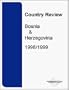 Country Review, Bosnia & Herzegovina 1998/1999