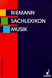 Riemann Sachlexikon Musik. Sonderausgabe