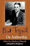 F. Scott Fitzgerald on Authorship