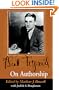 F. Scott Fitzgerald on Authorship