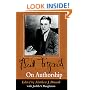 F. Scott Fitzgerald on Authorship