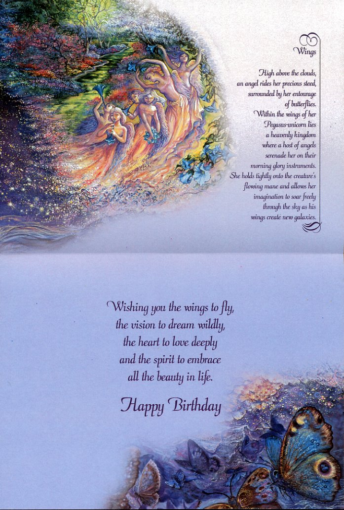 Amazon.com: The Art of Josephine Wall - Leanin' Tree Greeting Card ...