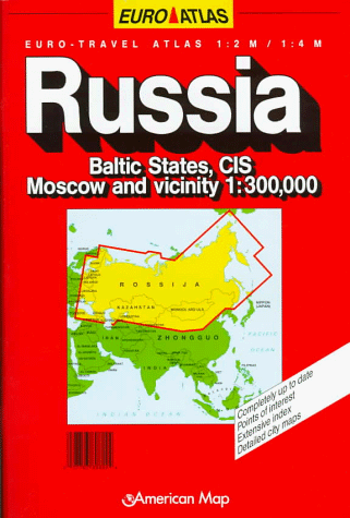 City Travel Guides Discounted  Books : Russia Atlas