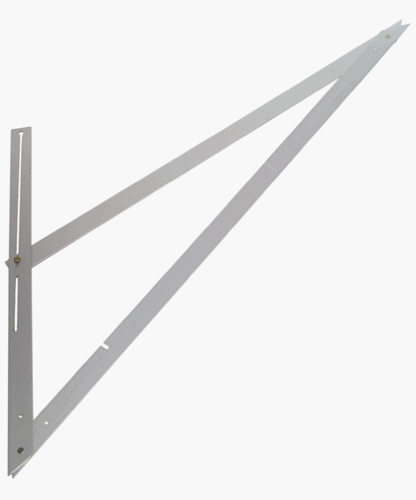 CH Hanson 34512 A-Square 3 x 4 x 5 Folding Layout Triangle Package